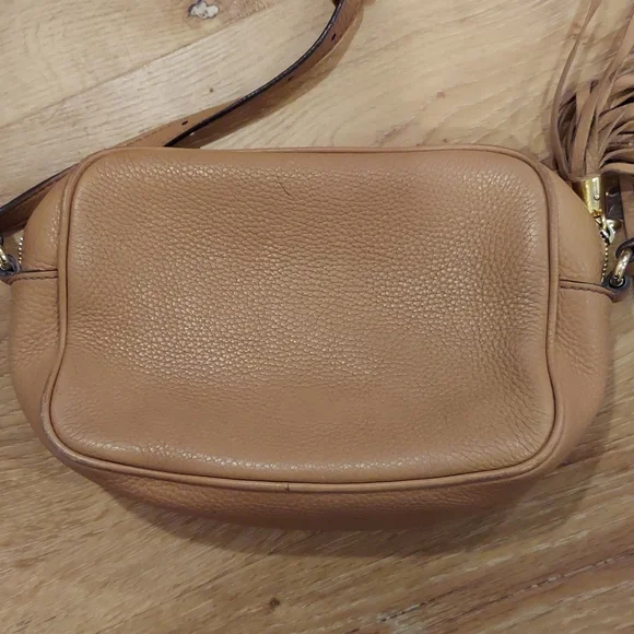 Gucci Tan Leather Crossbody Bag - Picture 3 of 16